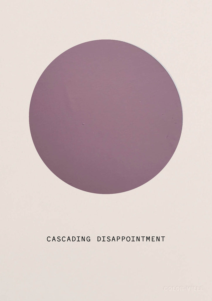 cascading disapointment