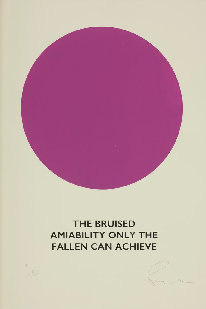 THE BRUISED AMIABILITY ONLY THE FALLEN CAN ACHIEVE
